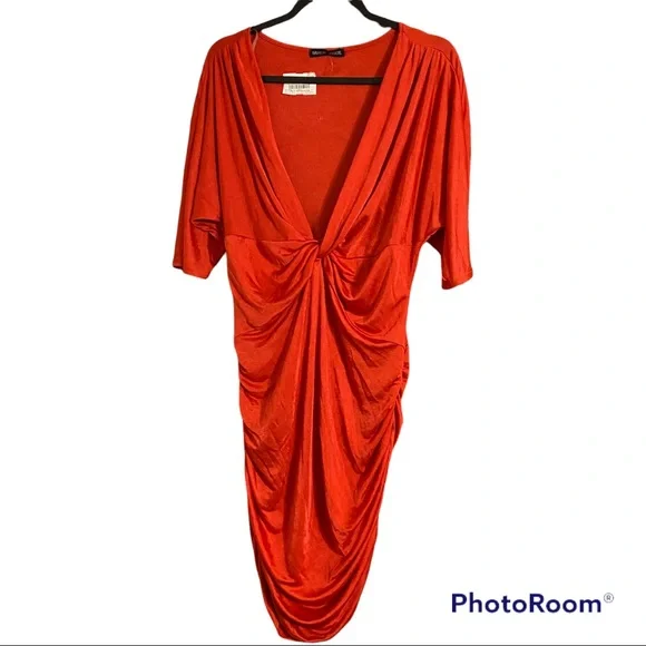 Fashion to Figure Dresses | Fashion to Figure Orange Sexy Dress Size XL Nwt | Color: Orange | Size: XL | Pm-37870177'S Closet